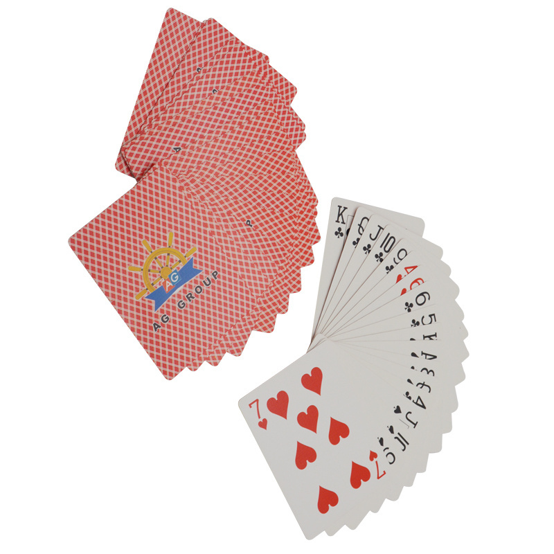 2024YHD Custom Graphic Printing Paper Playing Poker Cards with Customized Box