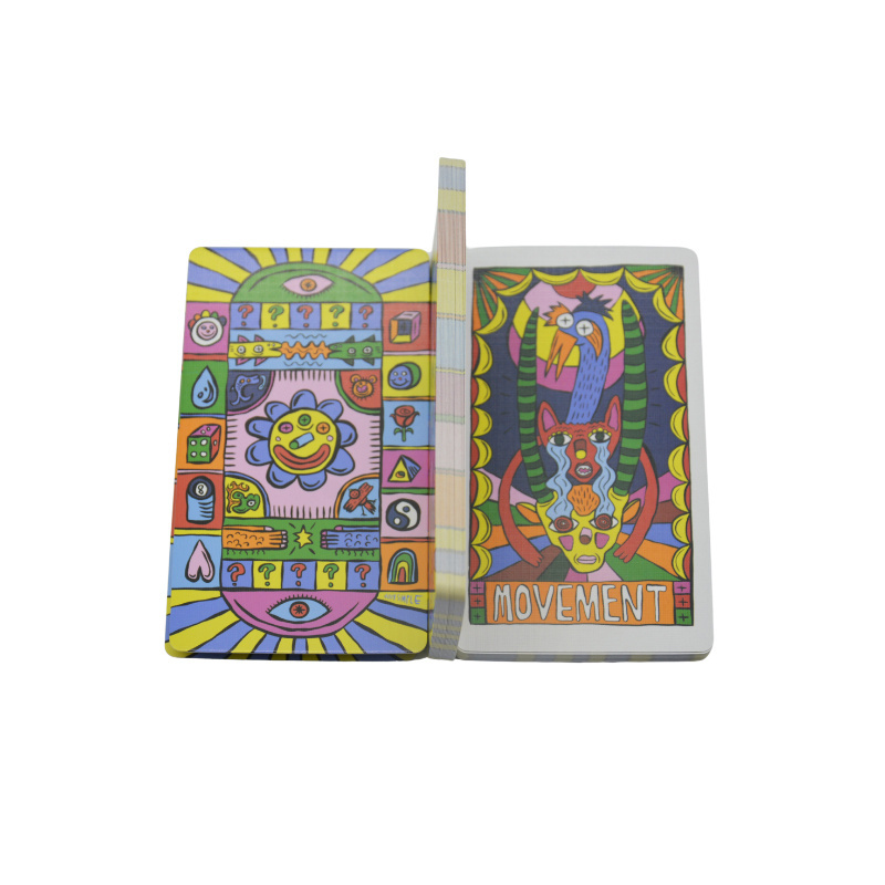 YHD Tarot cards Printing affirmation cards oracle decks custom tarot cards in CMYK printing