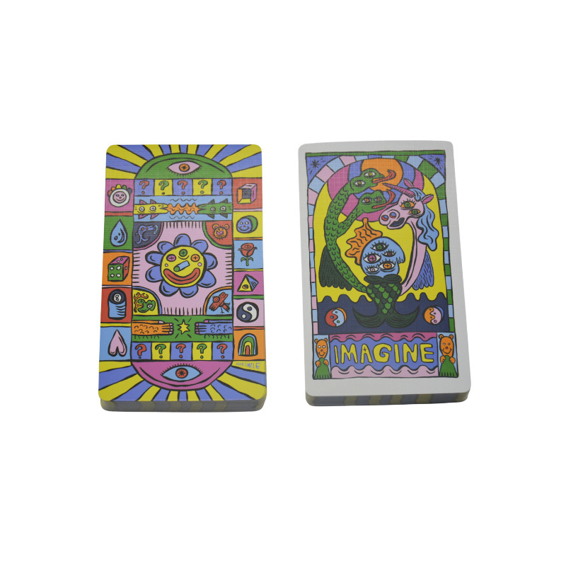 YHD Tarot cards Printing affirmation cards oracle decks custom tarot cards in CMYK printing