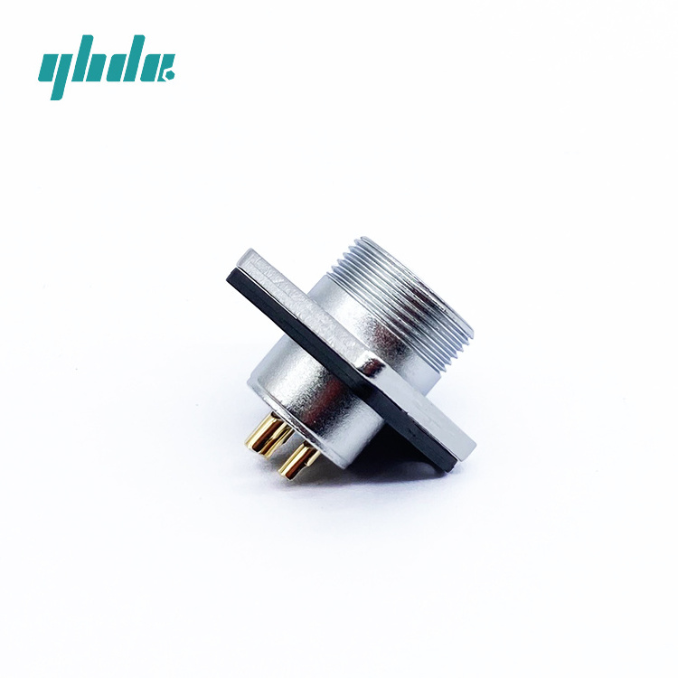 YHD WS16K3Z IP67 3 Pin Circular Amphenol Connector industrial Connector Female Electrical Connect