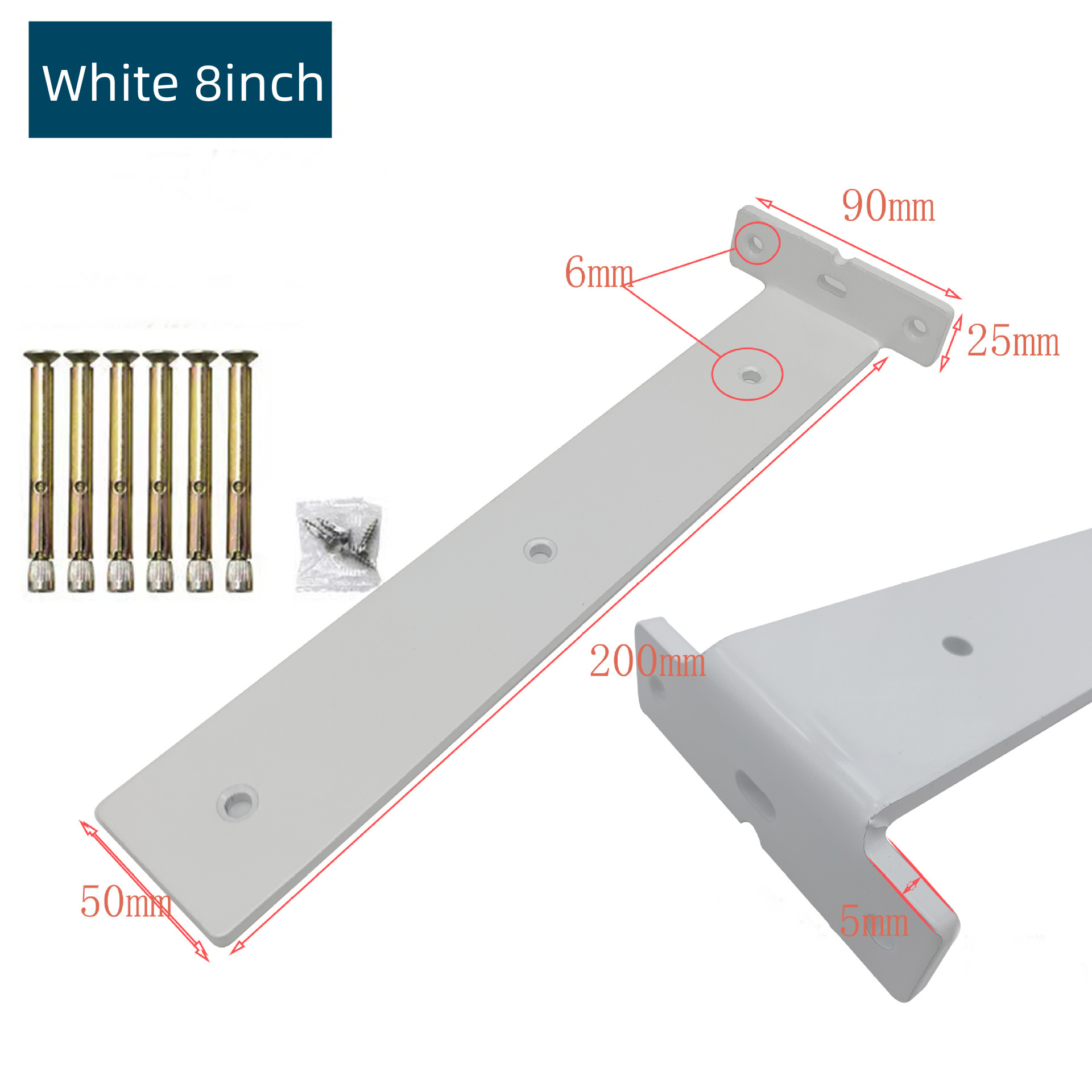 Wall Support Invisible Bracket Storage Rack Support Hanging Wall Shelf Partition Board Support