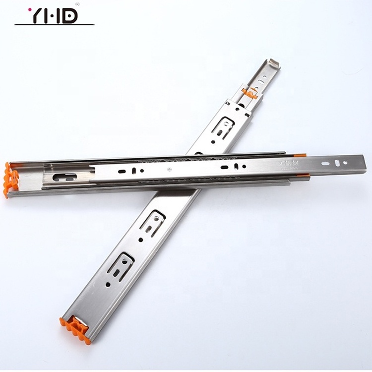 China manufacturer metal push open soft close drawer slides