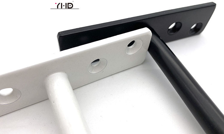 floating hidden bracket Concealed T  Metal Solid Steel Blind Supports Floating Wall Mounted Invisible Shelf Brackets