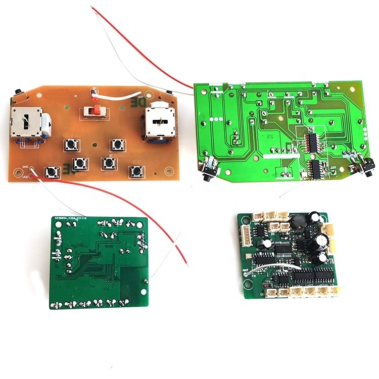 Custom music dance drift car PCB circuit board RC engineering car PCBA 94v0 bubble remote control car integrated circuit