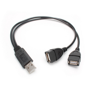 USB 2.0 extension cable hard disk network card USB 2 to 1 data charger cable