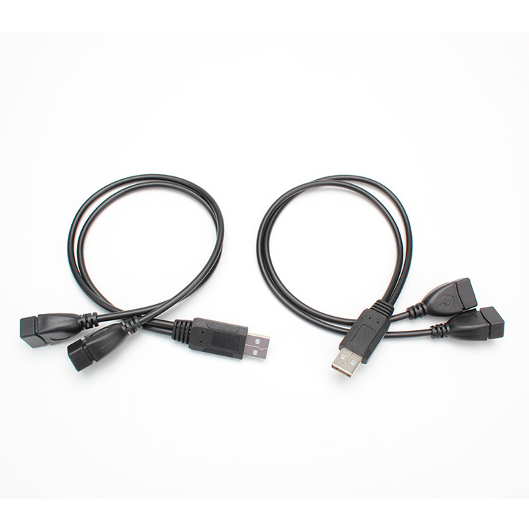 USB 2.0 extension cable hard disk network card USB 2 to 1 data charger cable