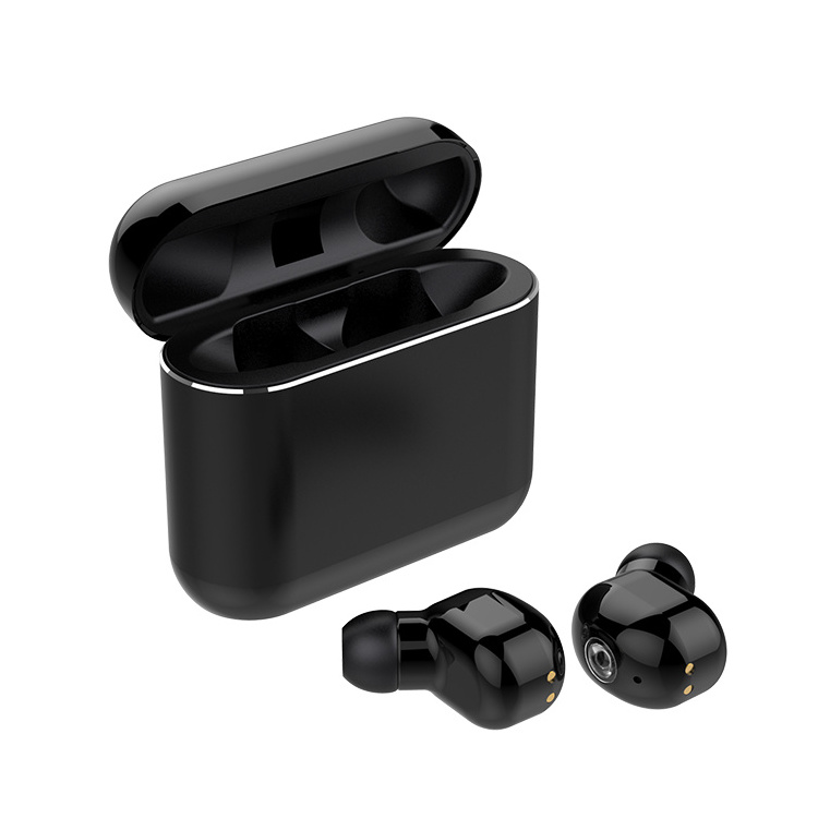 High quality Wireless BT earphone TWS earbuds with charging case open automatic link CE ROHS