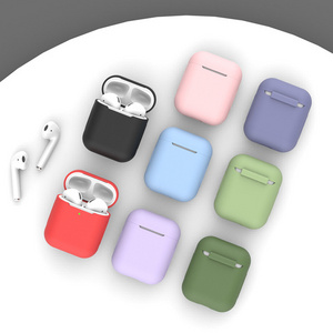 Wholesale Price Soft Earphone Silicone Case Silicon Protective Cover for Airpod 1/2 Case