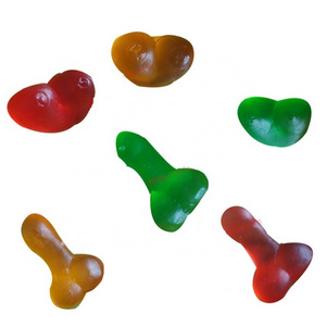 soft jelly fruit candy boob breast willes penis shaped gummy candy