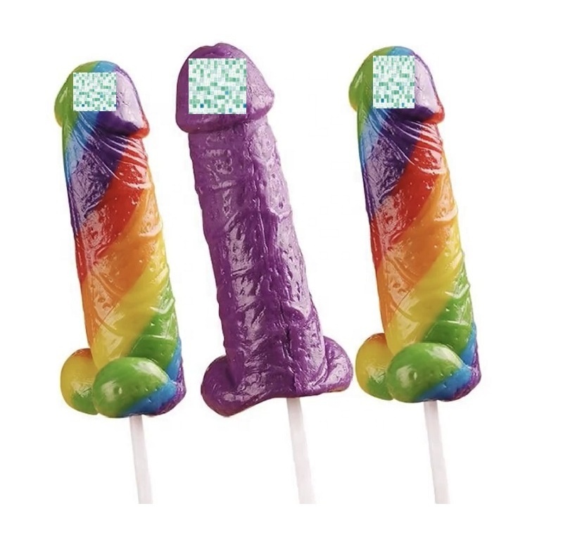 Custom |Sexy |Dick |Cock |Penis Willies Shape Hard Lollipop Candy Sweets