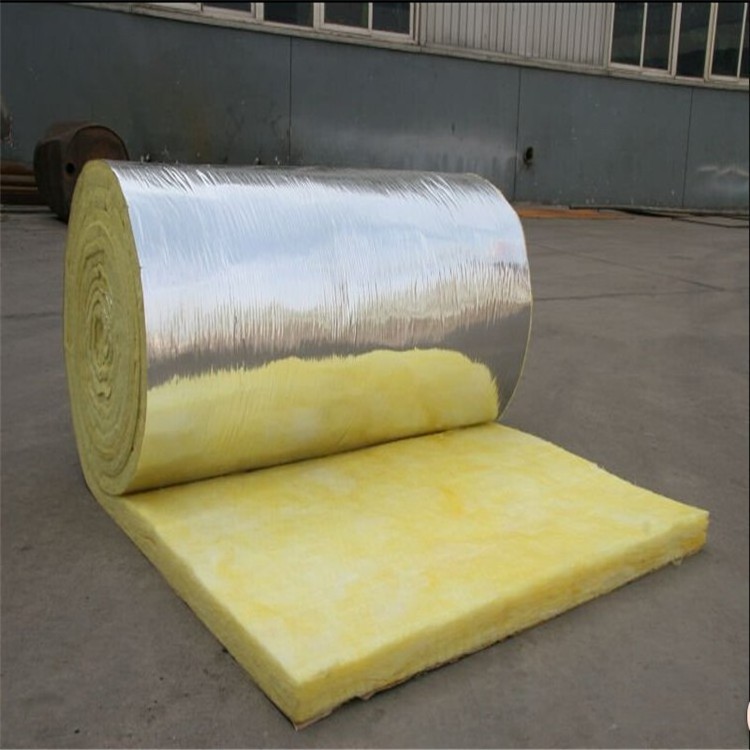 Fiberglass wool insulation 50mm one sided Aluminum foil faced