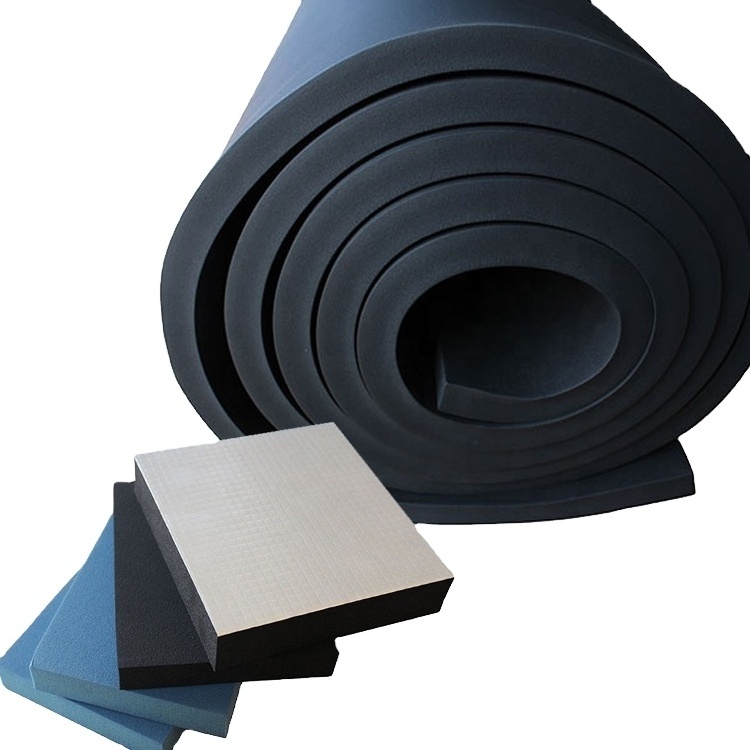 Nitrile foam rubber insulation roll for AC Pipe Sound Insulation