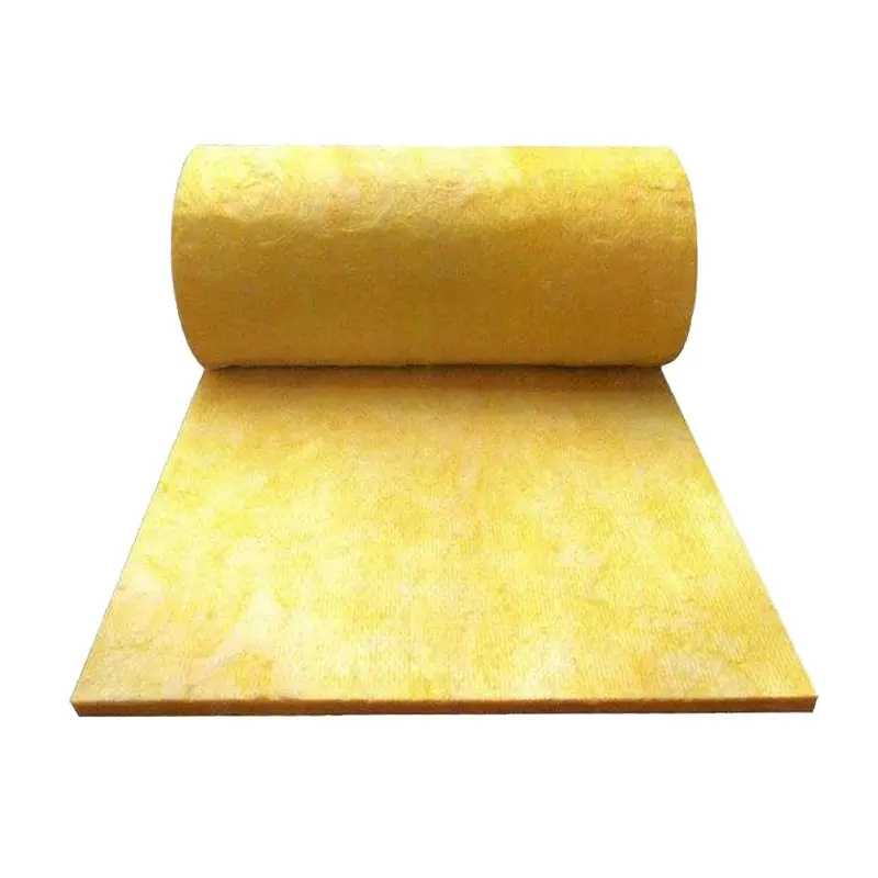 Good price fireproof soundproof glass wool 25mm -200m with aluminium foil roll from China factory