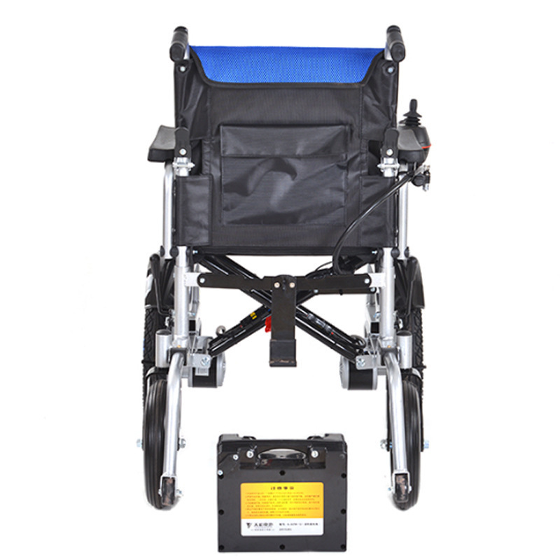 2023 New Folding Electric Wheelchair Lightweight Folding Portable Travel Wheelchair Used For Sale