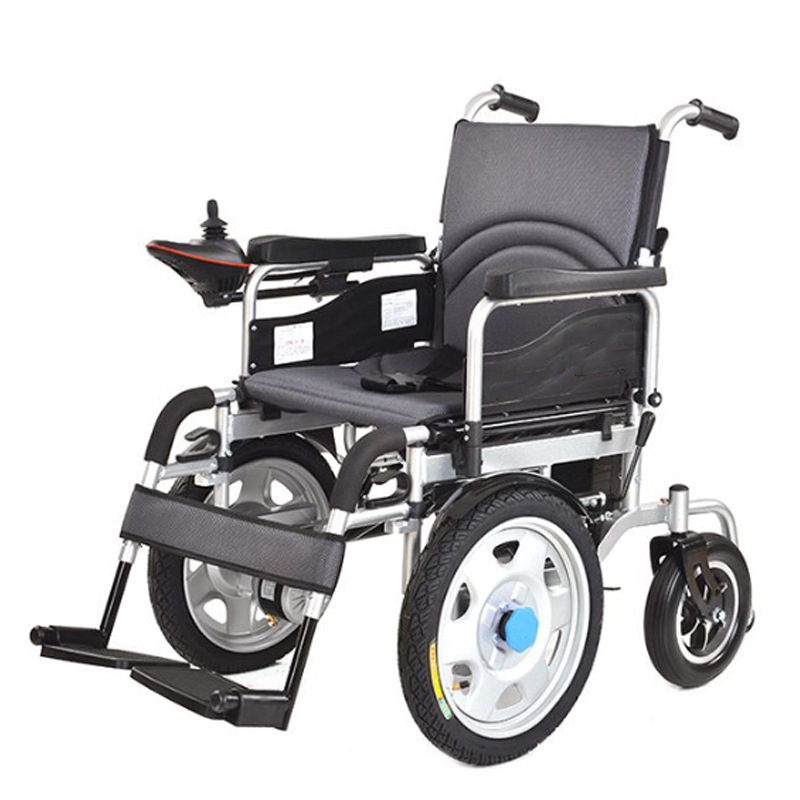 2023 New Folding Electric Wheelchair Lightweight Folding Portable Travel Wheelchair Used For Sale