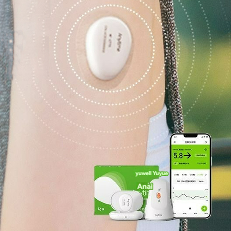 Non Invasive Bloodless Constant Glucometer Smart Sensor Cgm Meter Blood Glucose Monitor Continuous Glucose Monitoring System