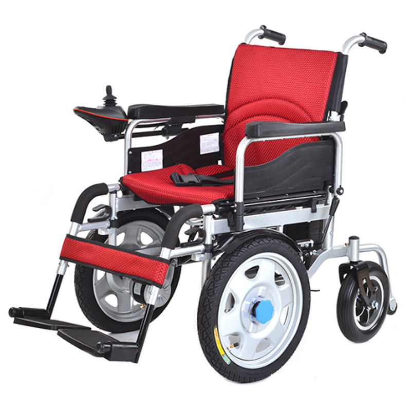 2023 New Folding Electric Wheelchair Lightweight Folding Portable Travel Wheelchair Used For Sale