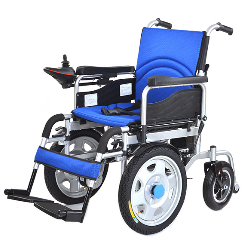 2023 New Folding Electric Wheelchair Lightweight Folding Portable Travel Wheelchair Used For Sale