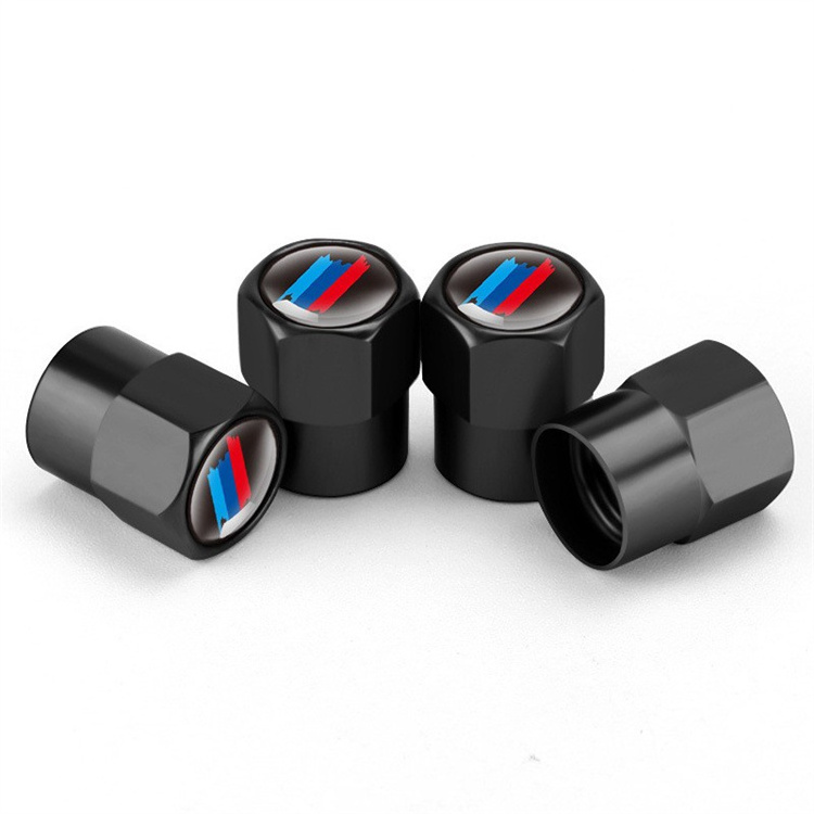 custom logo anti dust colorful car tire valve caps