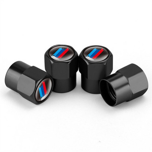 custom logo anti dust colorful car tire valve caps