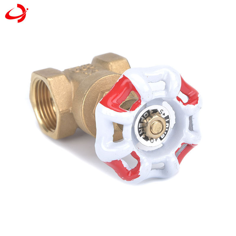 brass gate valve 1/2 PN16 copper valve npt bsp sanwa valve wog