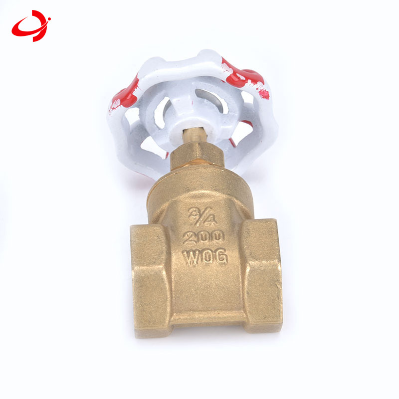 brass gate valve 1/2 PN16 copper valve npt bsp sanwa valve wog