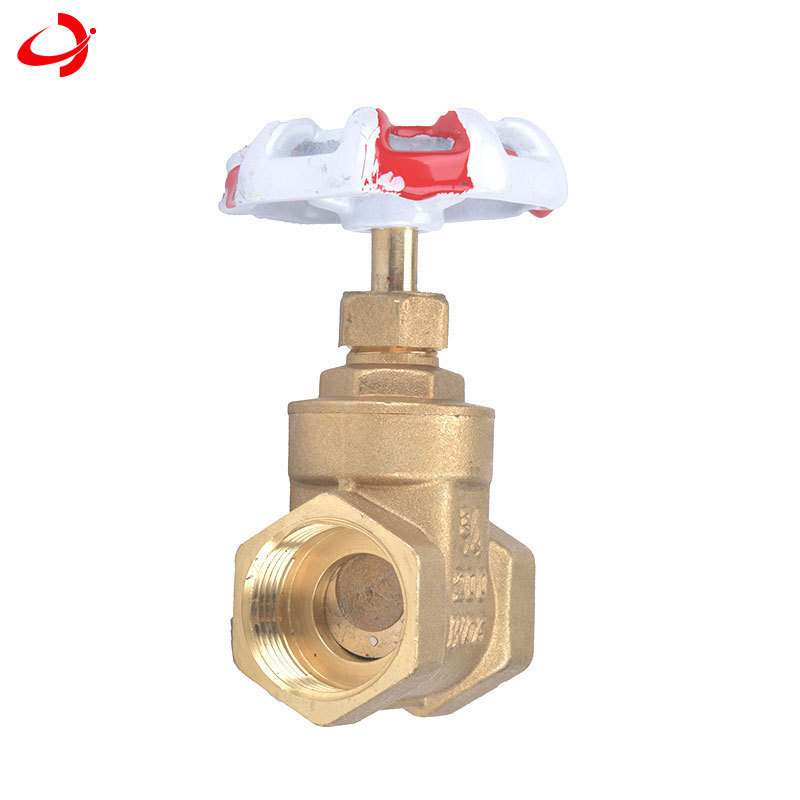 brass gate valve 1/2 PN16 copper valve npt bsp sanwa valve wog