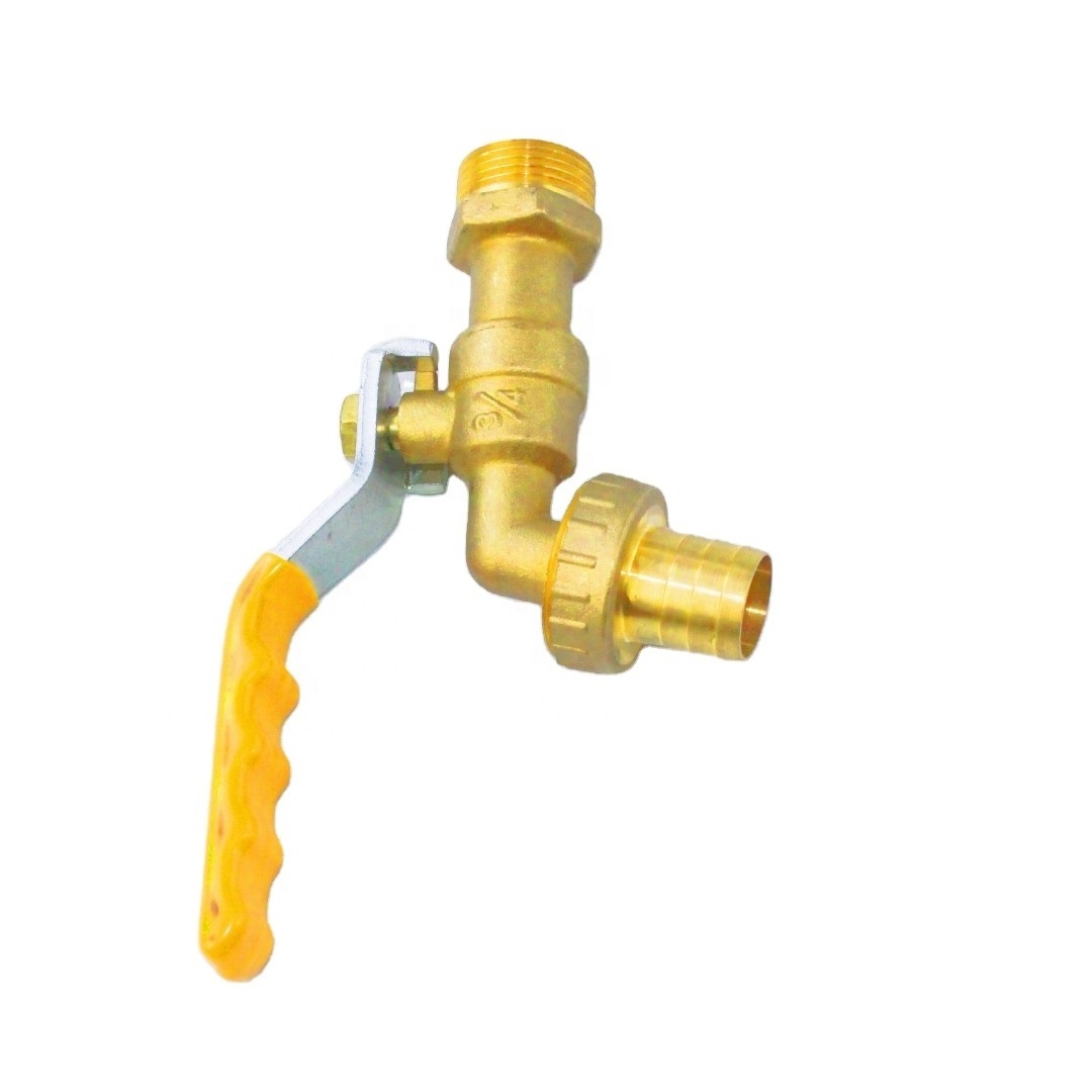 Brass faucet bibcock  Star 1/2in 3/4in 1in Brass Faucet Steel water faucet is suitable for water Valve Manufacturer