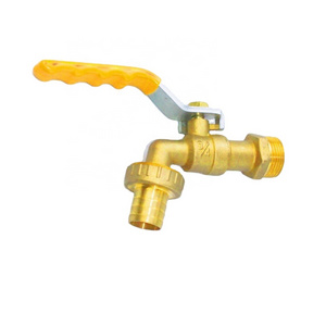 Brass faucet bibcock  Star 1/2in 3/4in 1in Brass Faucet Steel water faucet is suitable for water Valve Manufacturer