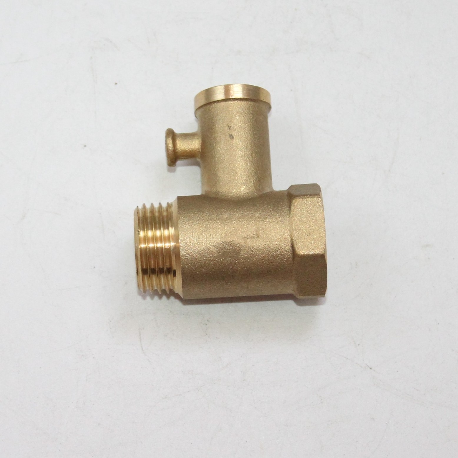 pressure relief and non-return function Brass pressure safety valve for water heater system