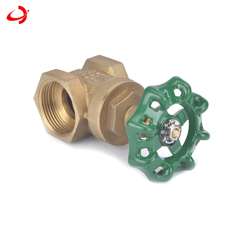 JD-1005 High quality swing brass water gate valve hand wheel