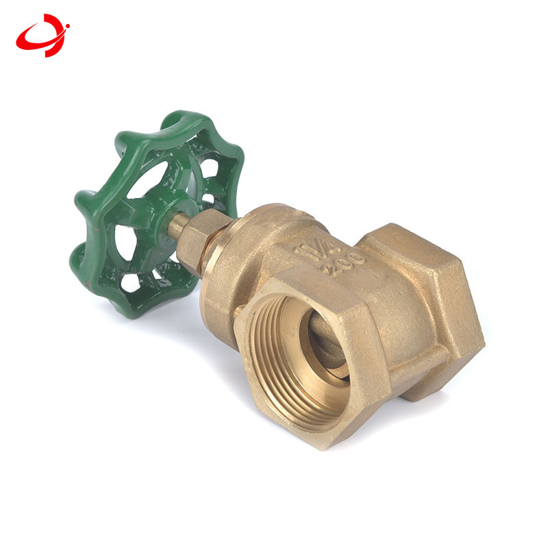 JD-1005 High quality swing brass water gate valve hand wheel