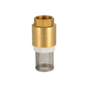 15mm swing check brass foot valve JD-3005