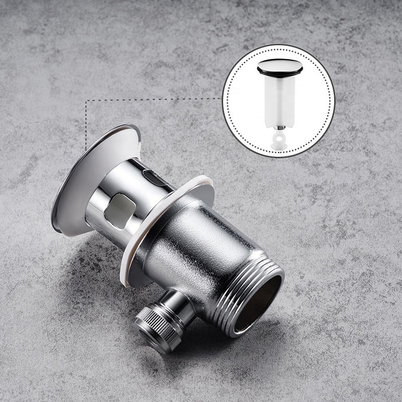 GEE-N Stainless Steel Sink Plug Basin Drain Sink Stopper Wash Waste With Accessories For Bathroom Kitchen