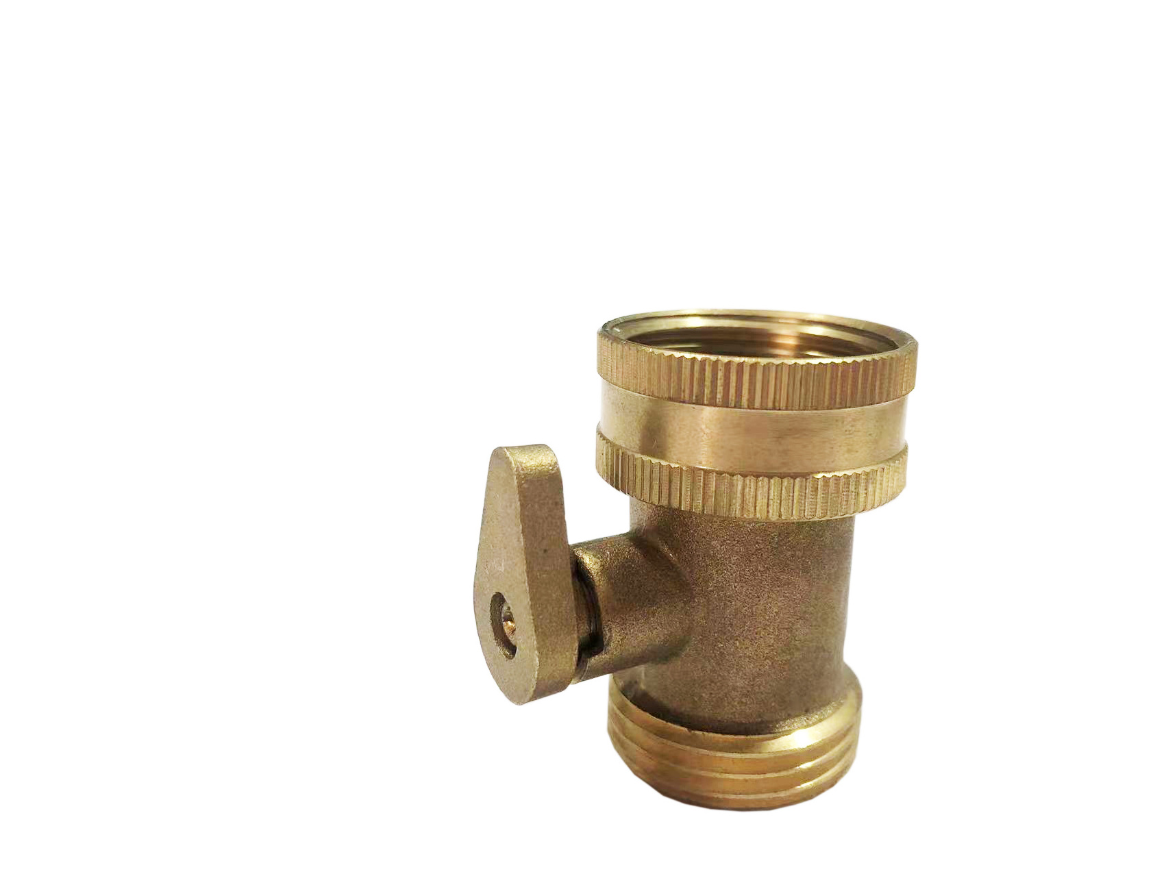 hot sale heavy duty shut off valve brass garden quick hose connector