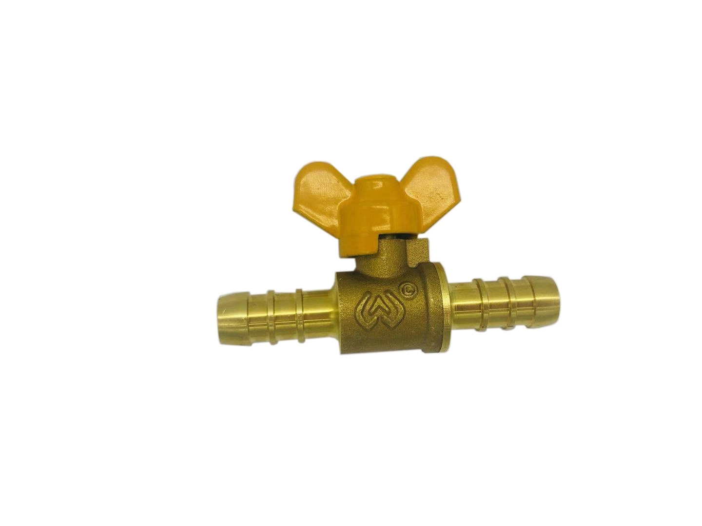 brass thread gas valve with butterfly handle Hose Connection mini ball valve 1/2