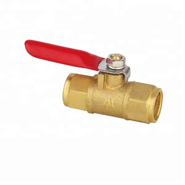 Factory new pneumatic component shut off  mini brass gas ball valve