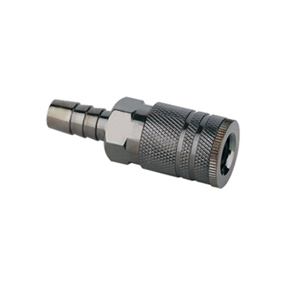 1/4 Inch Npt brass hose barb hydraulic pneumatic release quick connector  coupling