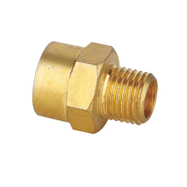 Brass Hex  Nipple Coupling  1/4 3/8 NPT G Thread Brass Pipe Fittings