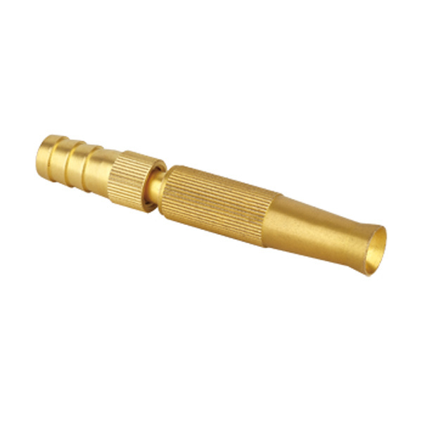 Brass quick connector adjustable garden hose fitting nozzle