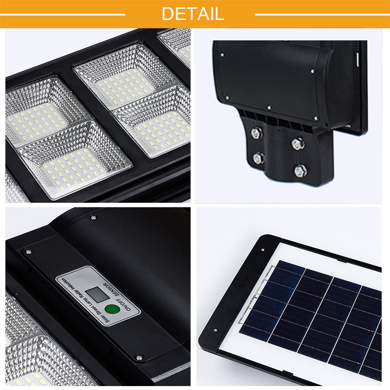 Factory Integrated LED Solar Light Outdoor Lamps Lampes Solaires Lamparas Solares Para Exterior Waterproof Solar Street Lights