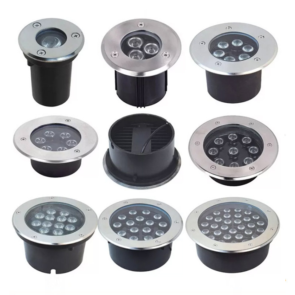 IP67 3W Recessed Landscape Outdoor Waterproof Floor Underground Deck Light Lamp LED Inground Light Outdoor LED Underground Light