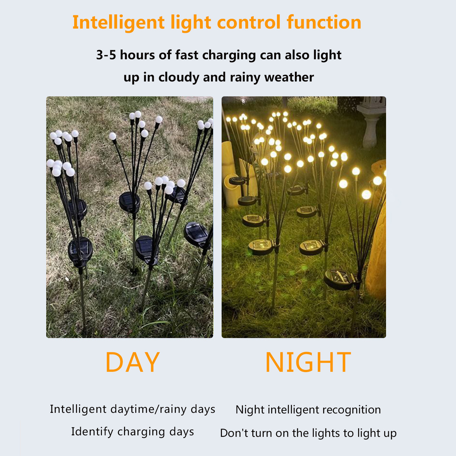 Factory Wholesale Outdoor Waterproof Firefly Garden Solar led Outdoor Light Lamp Solar Power Firefly Lights Solar Firefly Lights