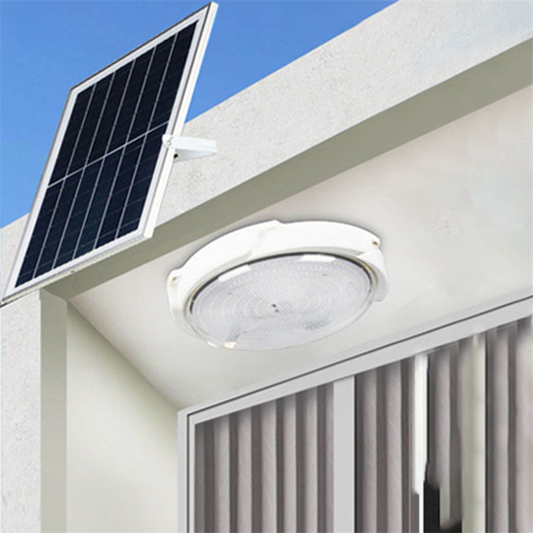 led solar outdoor ceiling lights 100w lighting modern 200w 300w high quality intelligent control solar light indoor house led