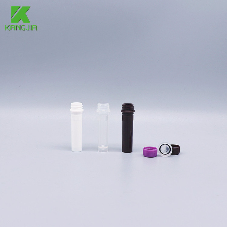 Transparent PP 1.8ml 2ml medical centrifuge tube micro freezing tube