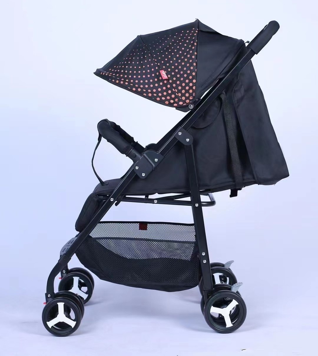 Indoor and outdoor baby trolley lightweight reclining baby stroller foldable simple portable baby stroller