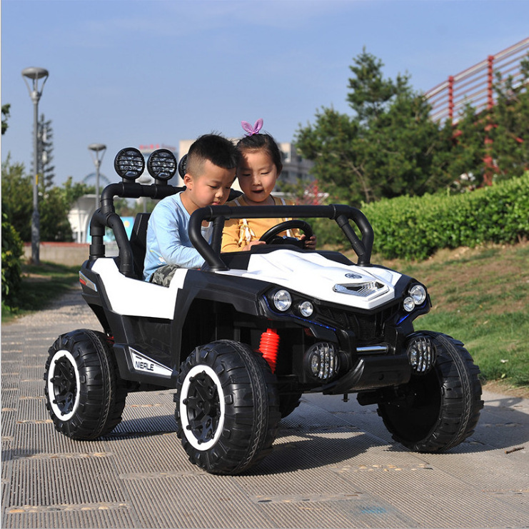 High quality two seater off-road New 2-seater children's ride Electric toys for children riding in cars