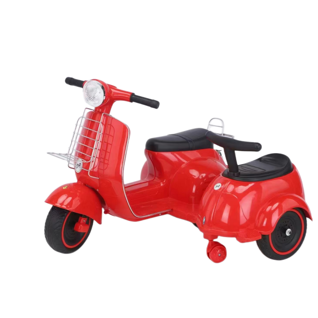 Red Pink Black color plastic child electric motorcycle toy car for 5-10 years kids