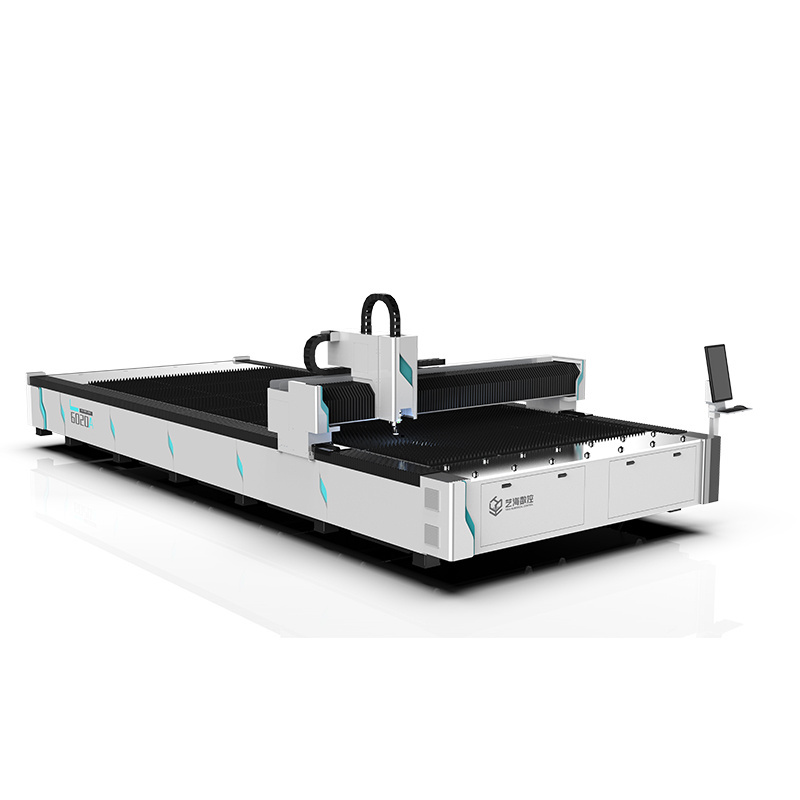 good Optic Flat metal 1kw 1.5kw 3kw fiber laser metal sheet and plate cutter for iron and aluminum brass cutting machines Price