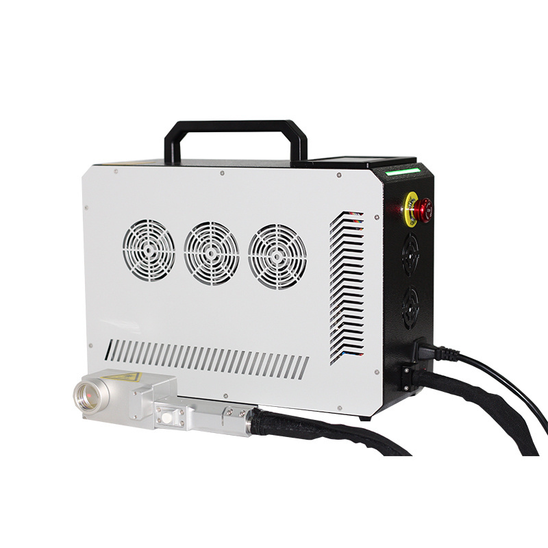 100W 200W Portable Backpack Laser Cleaning Machine cleaning on metal surface Portable Fiber Laser Cleaning Machine Rust Removal